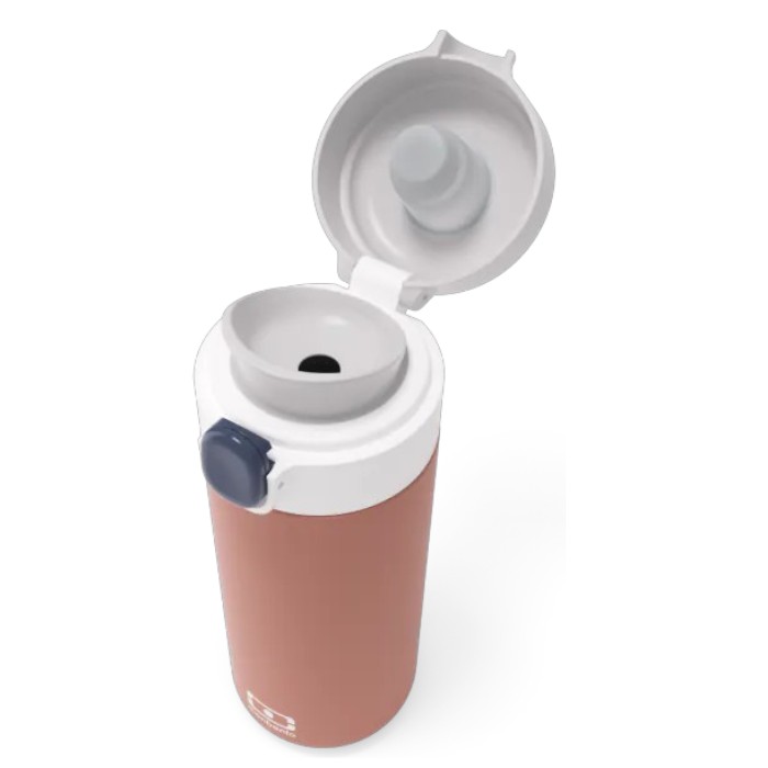 Monbento - Pop Stainless Steel Insulated Bottle - Rosa Moka - 360ml
