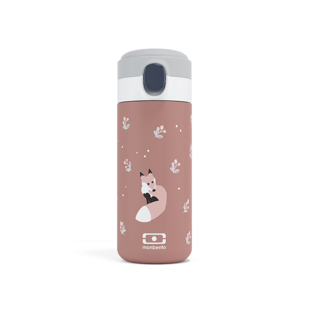 Monbento - Pop Compact Insulated Bottle - Cinnamon Fox