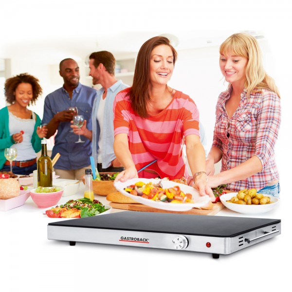 Gastroback Design Warming Tray Black - 400 W