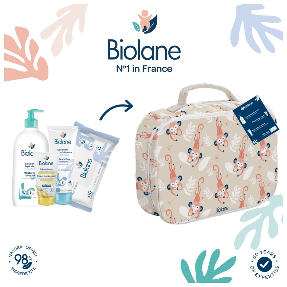 Biolane - Baby Suitcase - 4 Pc Set