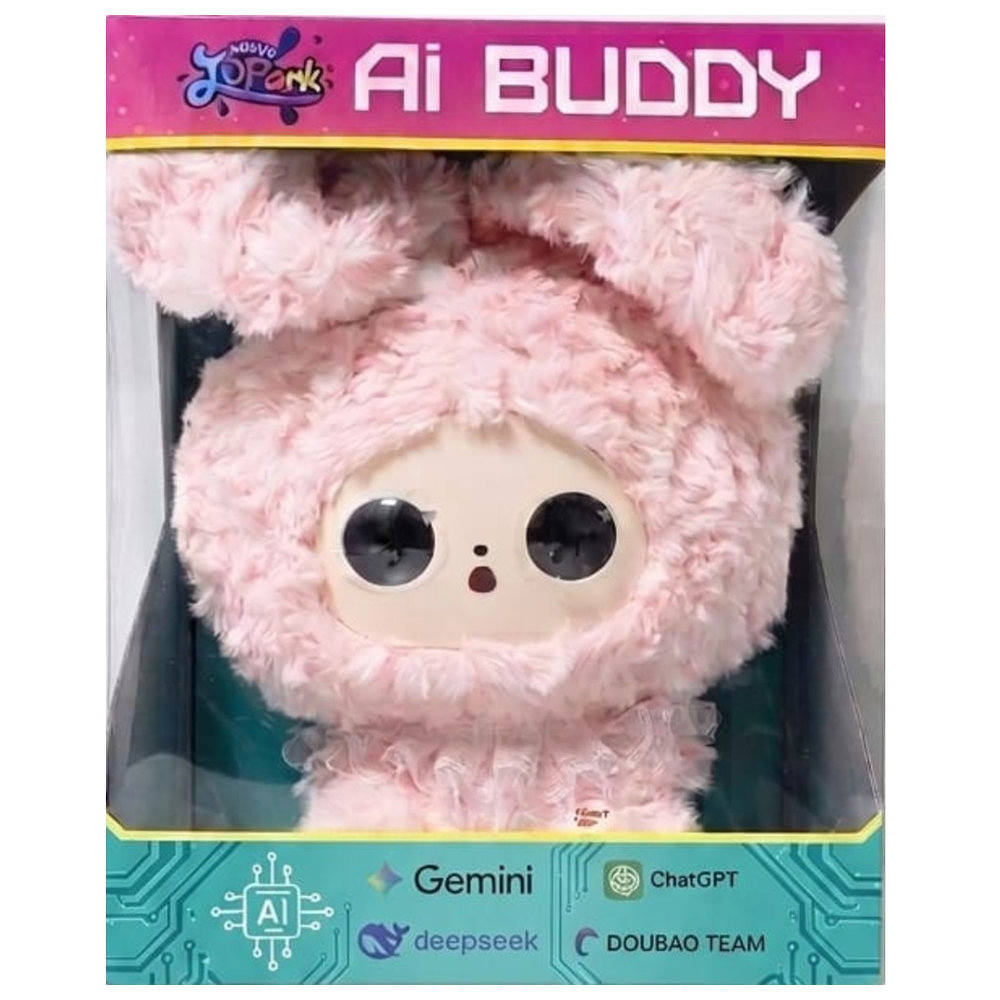 يوبارك - لعبة تفاعلية من نوع AI Buddy Mood Buddies - لولو - 25 سم