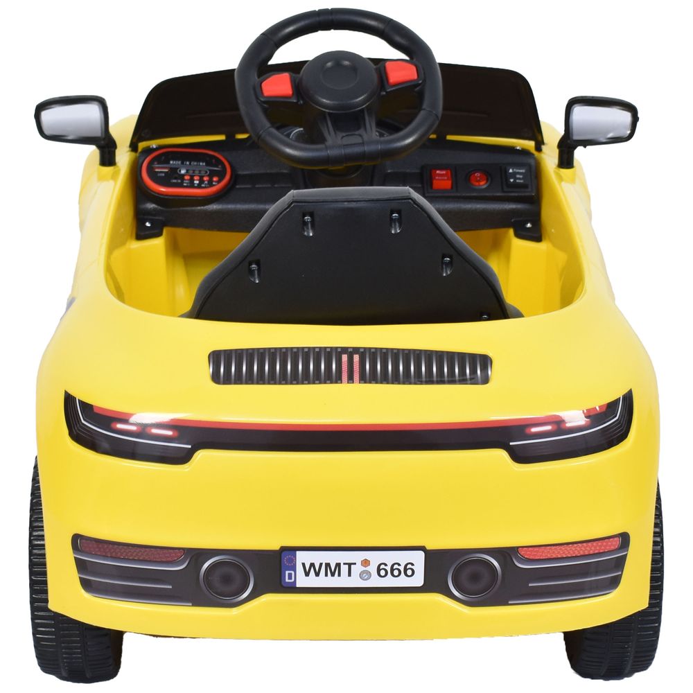 Amla - WMT-666CY Remote Control Battery Car - Yellow