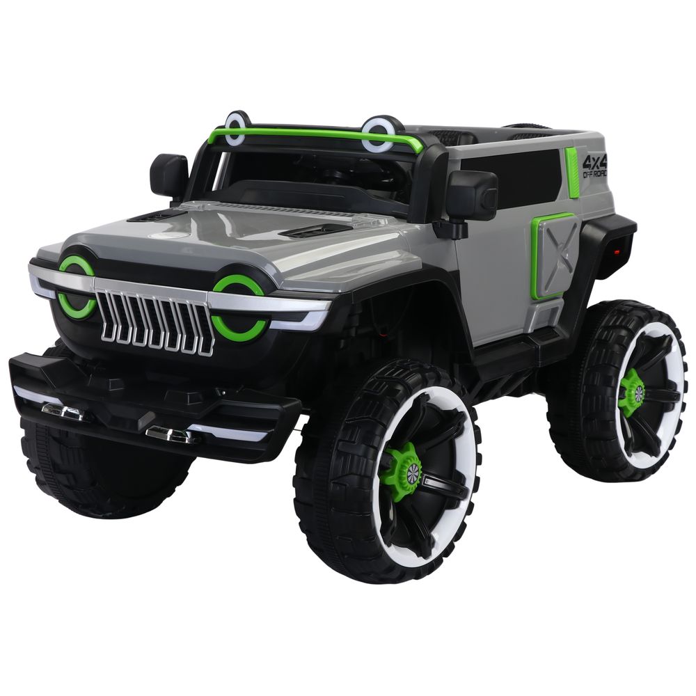 Amla - 4WD Remote Control Jeep Battery Car - Grey