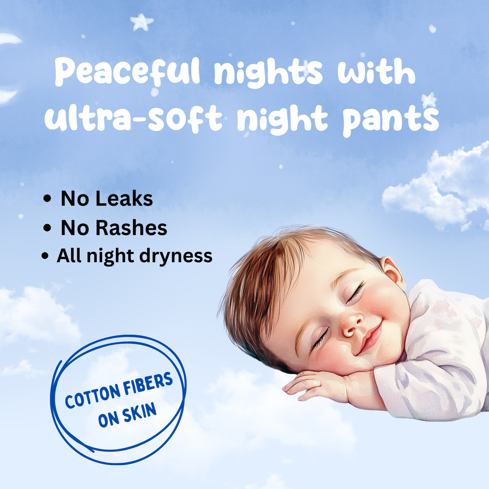 Bloomies - Night Pants - Size 5 - 12-17 kg - 96 Pcs