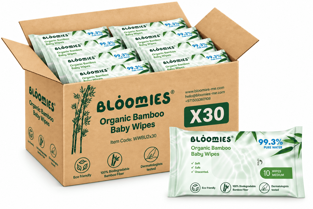 Bloomies - Bamboo Baby Wipes - 300 Wipes