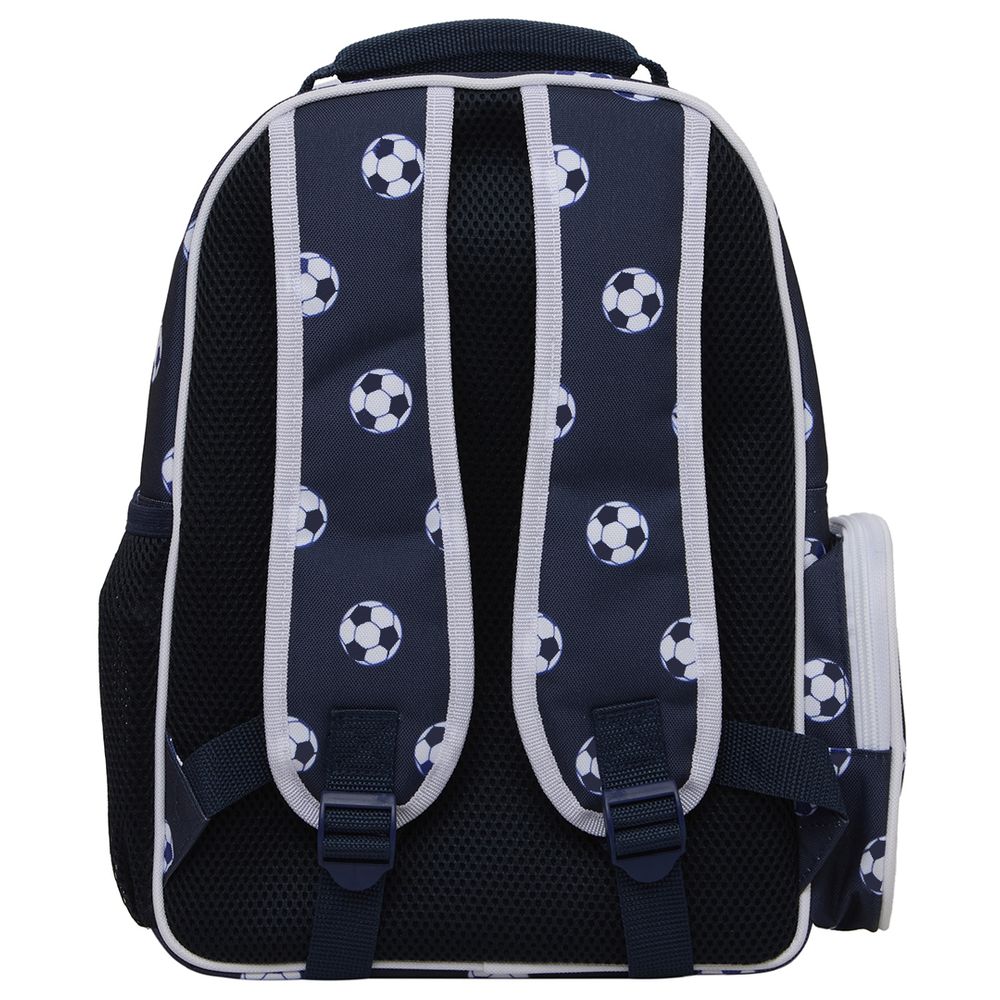 Little IA - Personalized Football Backpack - Blue - Small - 13.8-Inch/35.5cm