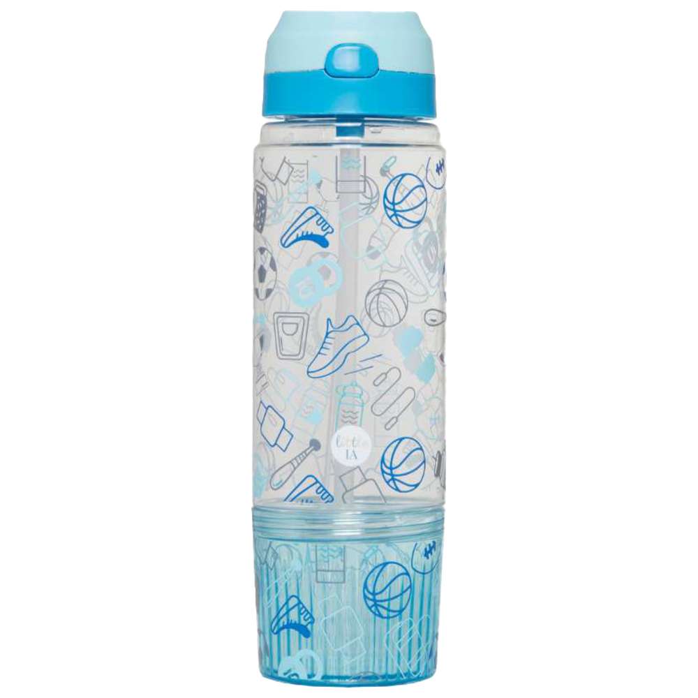 Little IA - Personalized Munch & Mist 3 - in - 1 Tritan Water Bottle - Sports - 650ml