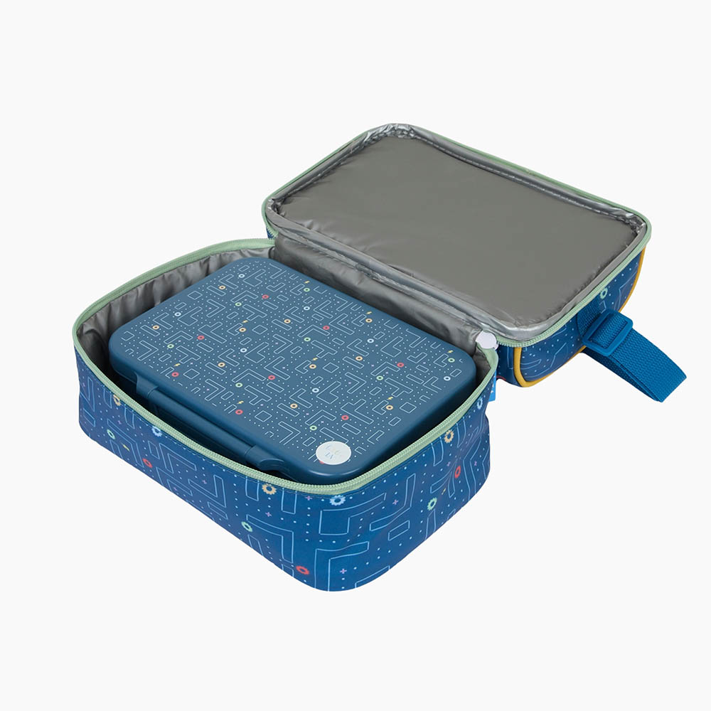 Little IA - Gamer Double Decker Lunch Bag - Blue