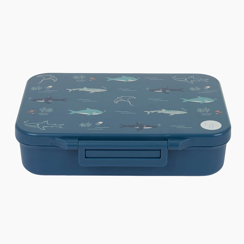 Little IA - Open Water Tritan Lunch Box - Blue