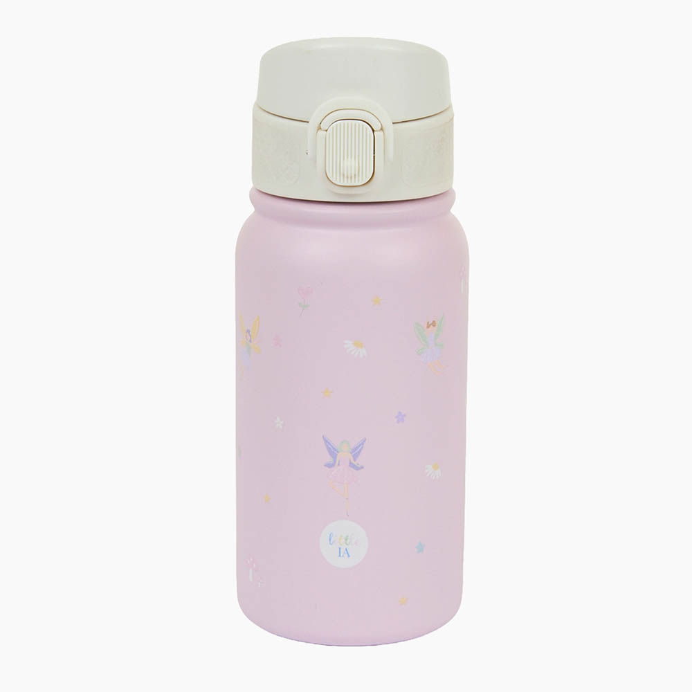 Little IA - Personalised Fairyland Stainless Bottle with Straw - 350 ml