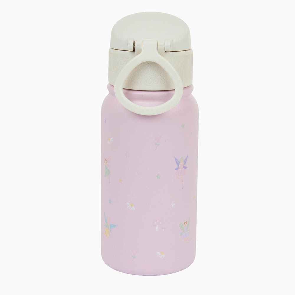Little IA - Personalised Fairyland Stainless Bottle with Straw - 350 ml