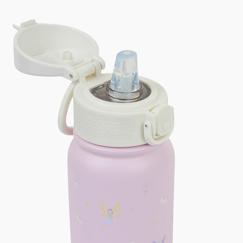 Little IA - Personalised Fairyland Stainless Bottle with Straw - 350 ml