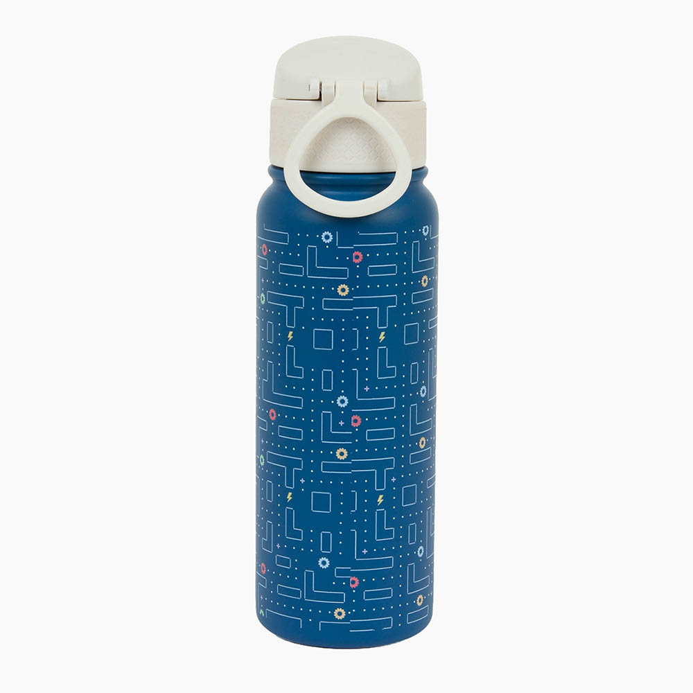 Little IA - Gaming On Stainless Steel Bottle With Spout - Blue