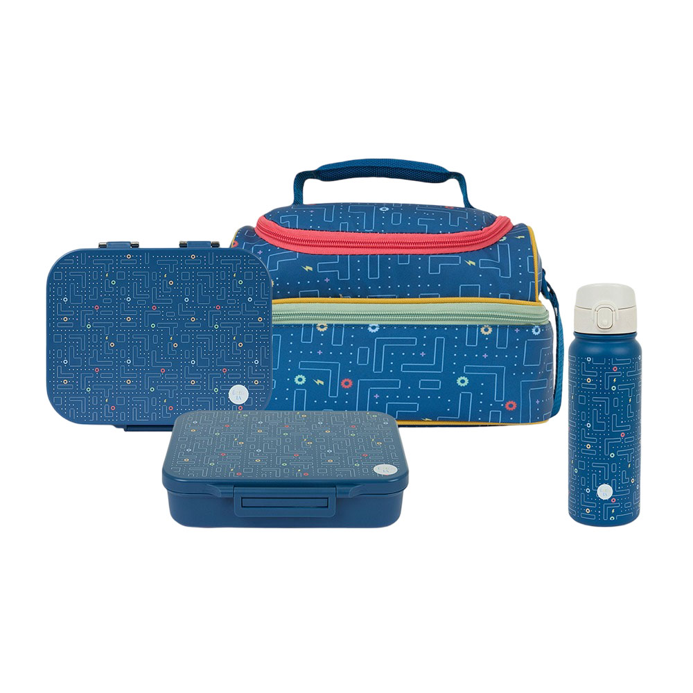 Little IA - Tritan Mealtime Set - Gamer - Large - 4 Pc Set