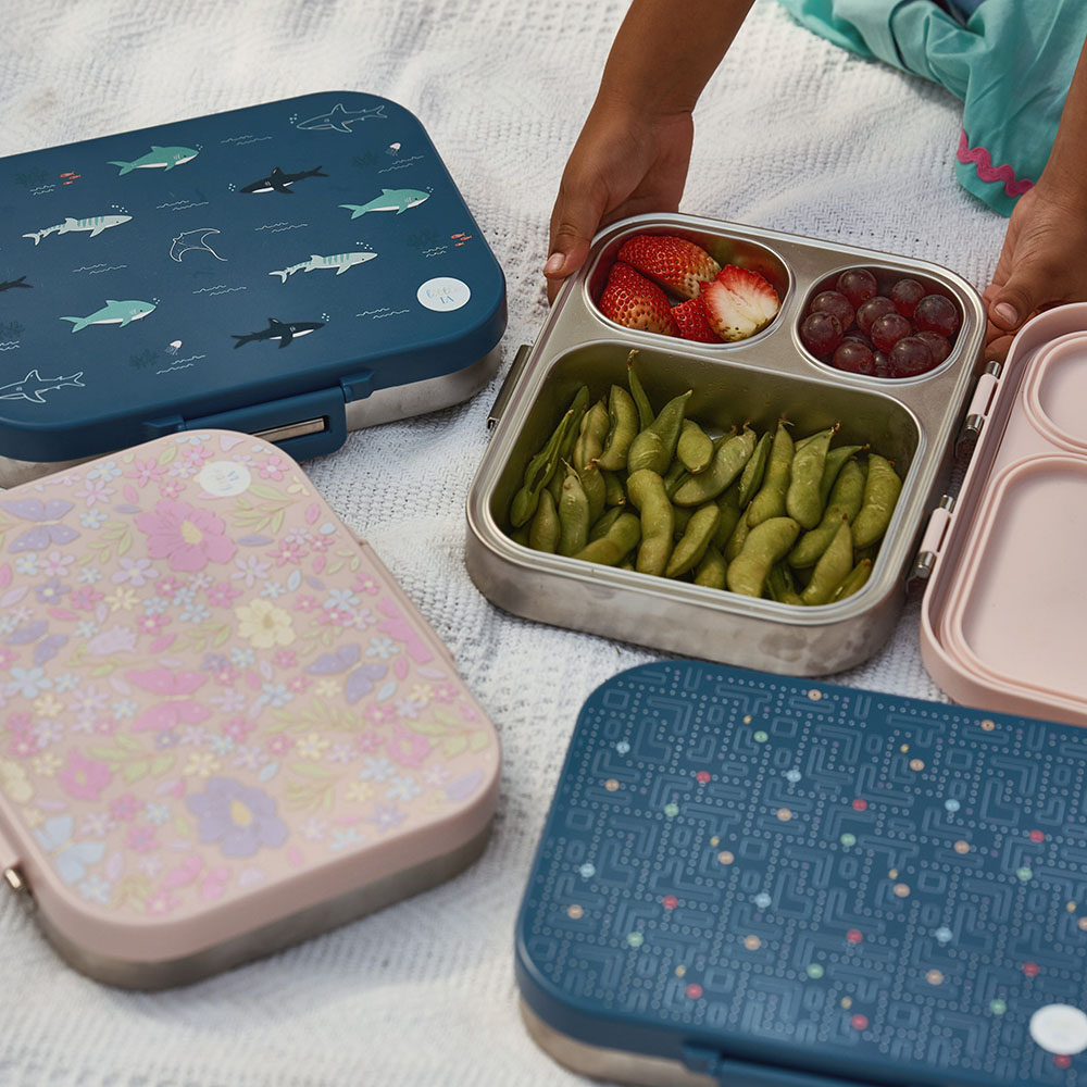 Little IA - Tritan Mealtime Set - Gamer - Large - 4 Pc Set