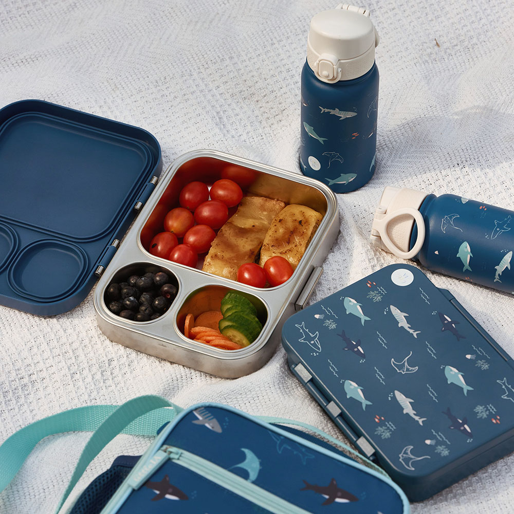 Little IA - Mealtime Essentials Set - Open Water - 4 Pc Set