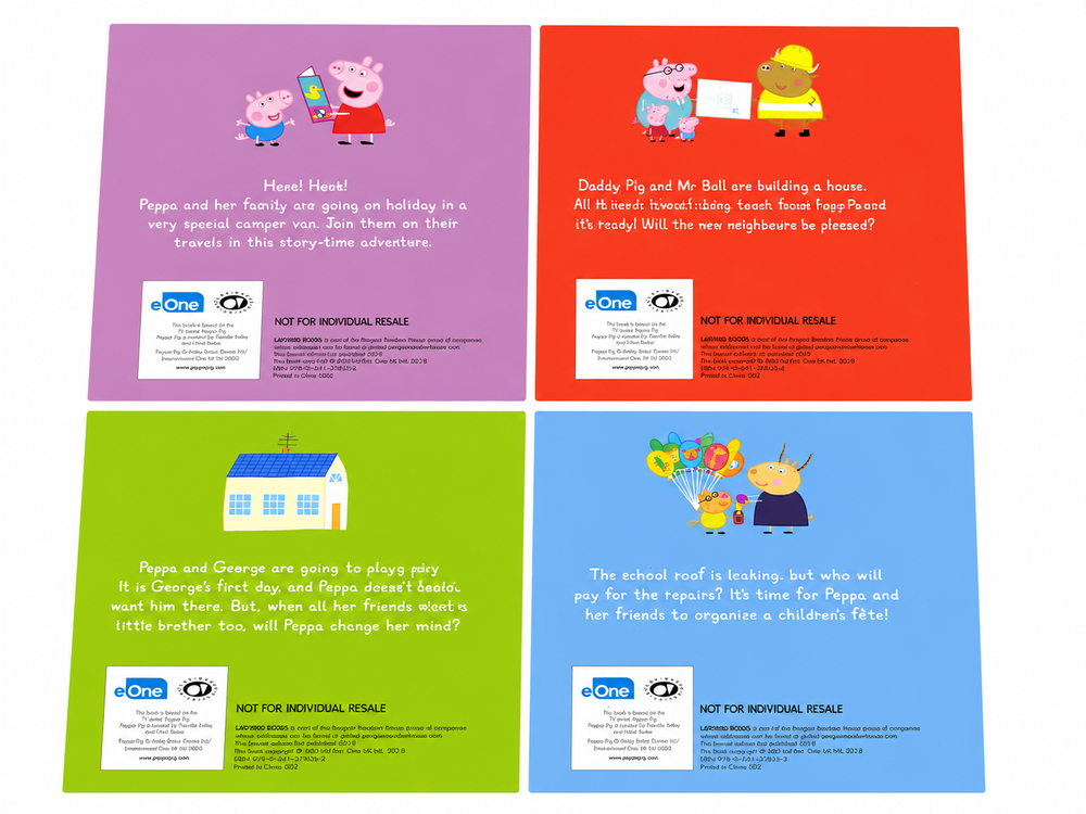 Peppa Pig Mini Storybooks: A Collection Of Everyday Tales - 4 Pc Set
