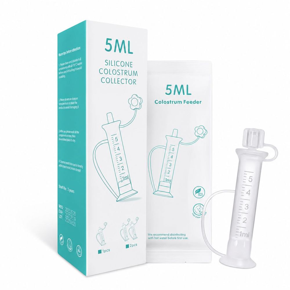 Maxims - Silicone Colostrum Collector And Feeder - 5 ml