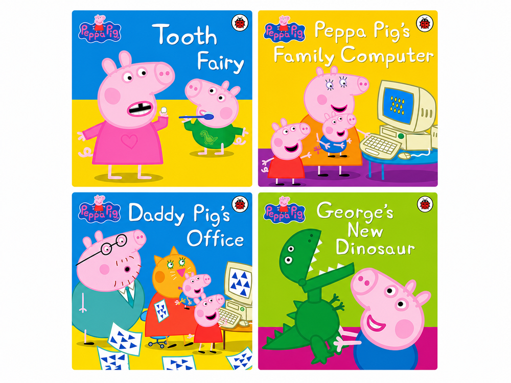 Peppa Pig: Mini Soft-Cover Storybooks - 4 Pc Set