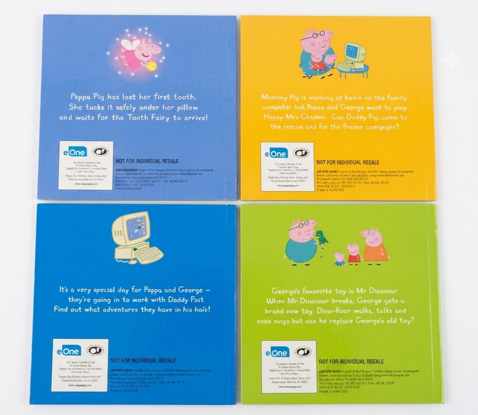 Peppa Pig: Mini Soft-Cover Storybooks - 4 Pc Set