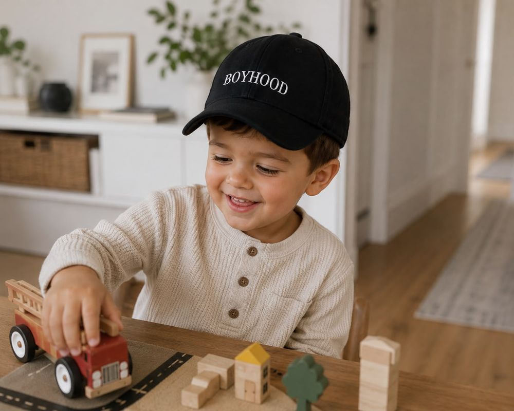 Maxims Baby Store - Boyhood Embroidered Baseball Cap