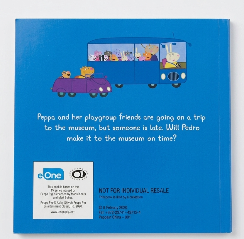 Peppa Pig: Little Library Of Big Adventures - 4 Pc Set