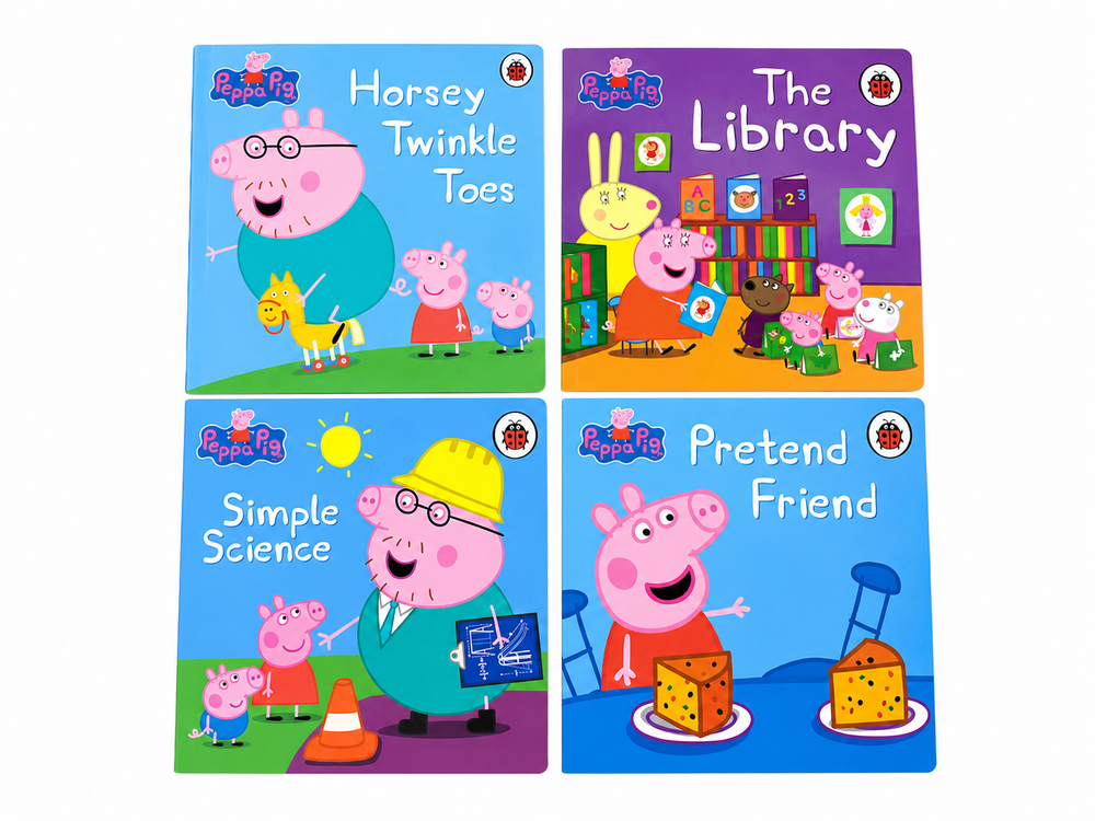 Peppa Pig Tiny Tales Collection - 4 Pc Set
