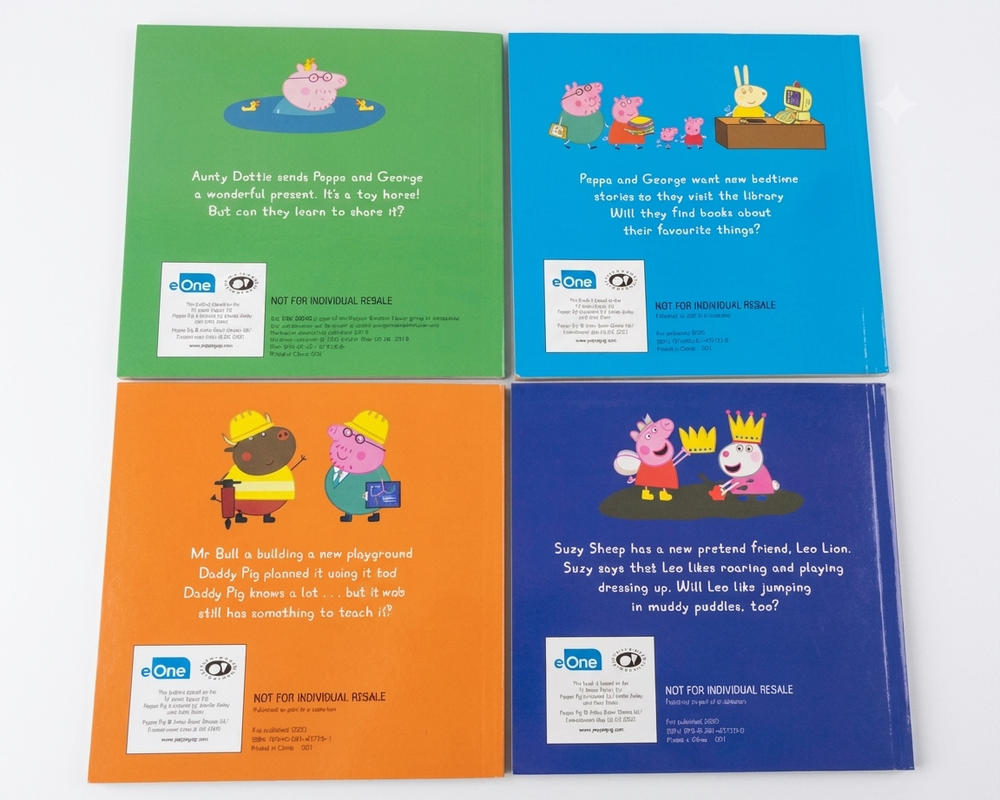 Peppa Pig Tiny Tales Collection - 4 Pc Set