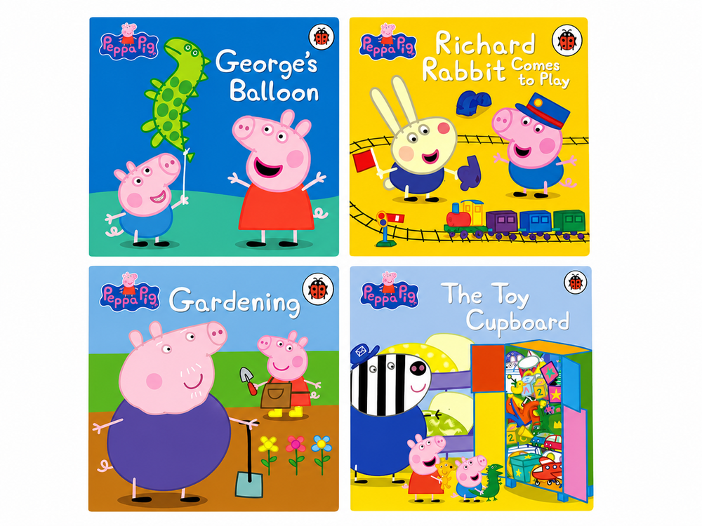 Peppa Pig: Little Library Of Everyday Adventures - 4 Pc Set