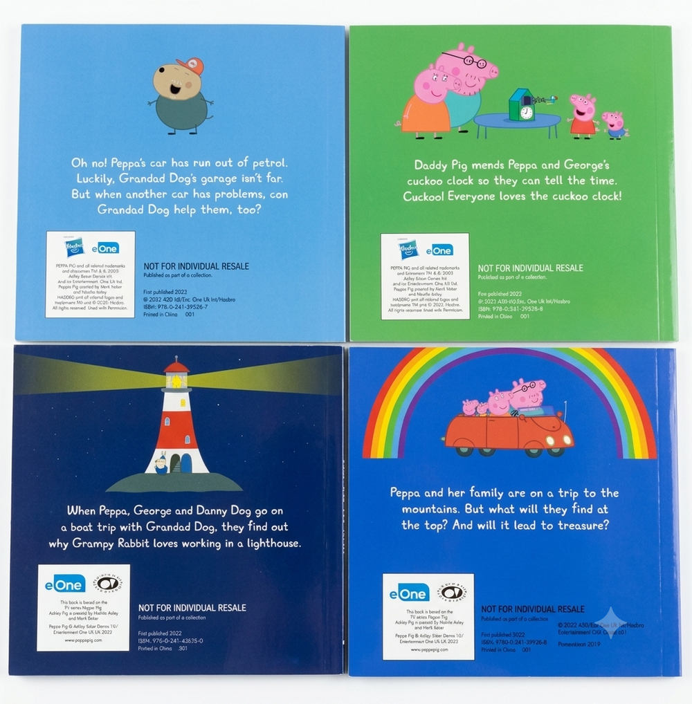 Peppa Pig Mini Storybooks Set - Explore And Imagine - Pack of 4
