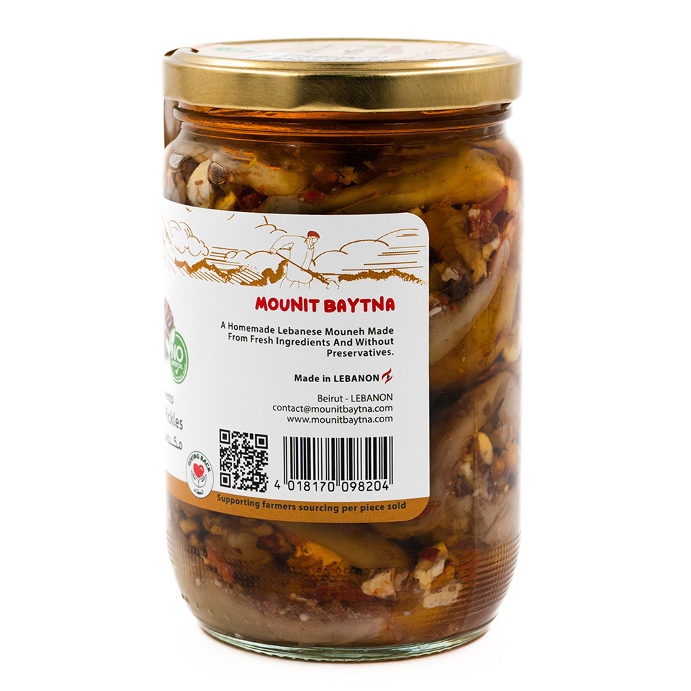 Mounit Baytna - Eggplant Pickle - 600 gm
