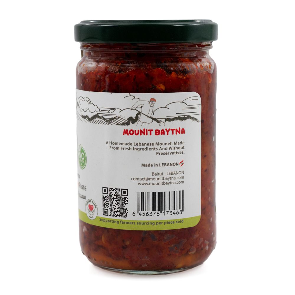 Mounit Baytna - Sweet Pepper Paste - 300 gm