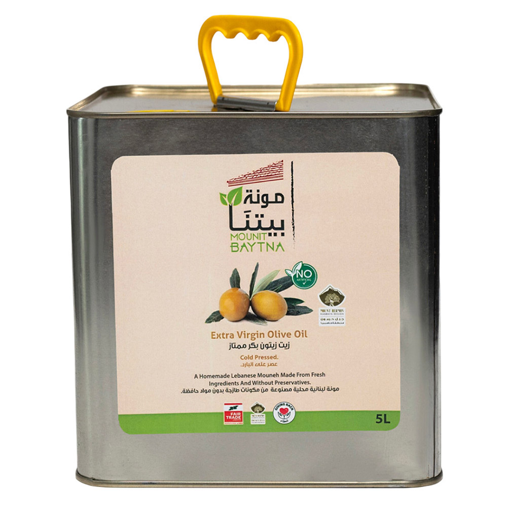 Mounit Baytna - Extra Virgin Olive Oil - 5 L