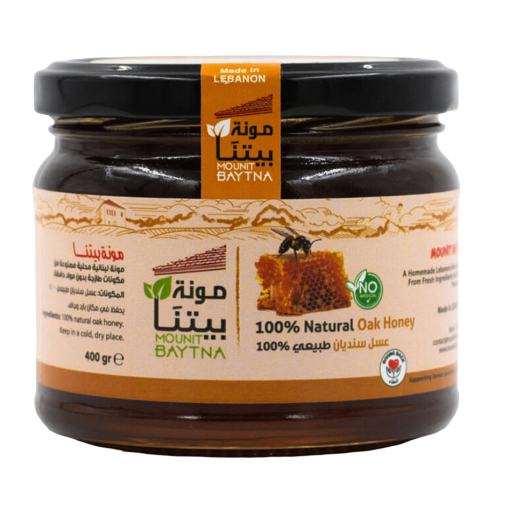 Mounit Baytna - 100% Natural Oak Honey - 400 gm