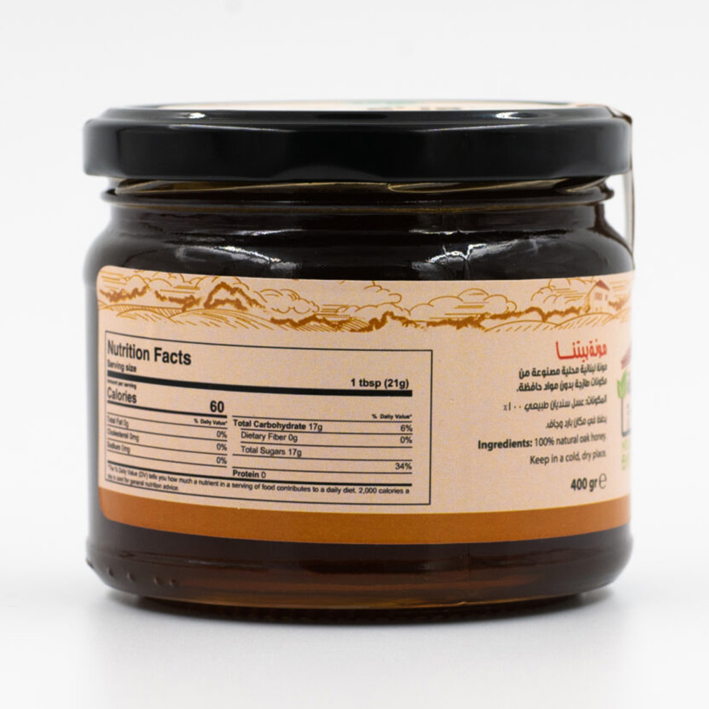 Mounit Baytna - 100% Natural Oak Honey - 400 gm