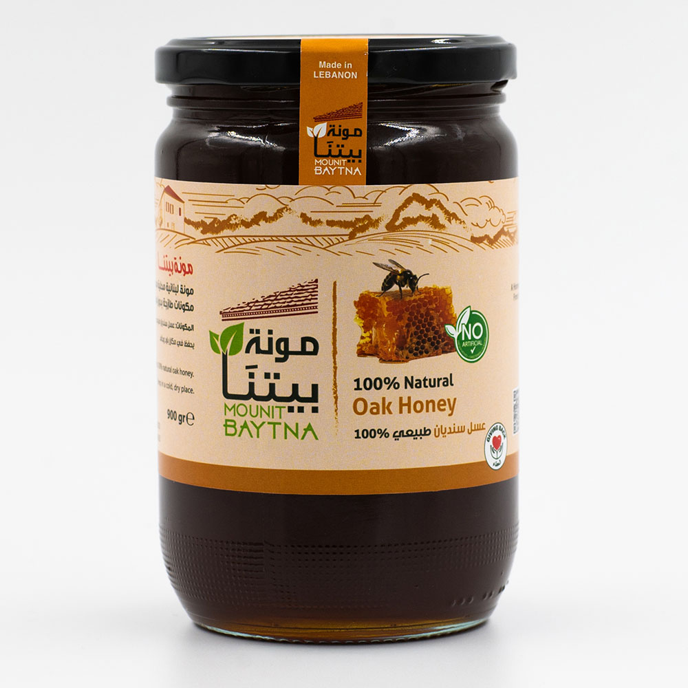 Mounit Baytna - 100% Natural Oak Honey - 900 gm