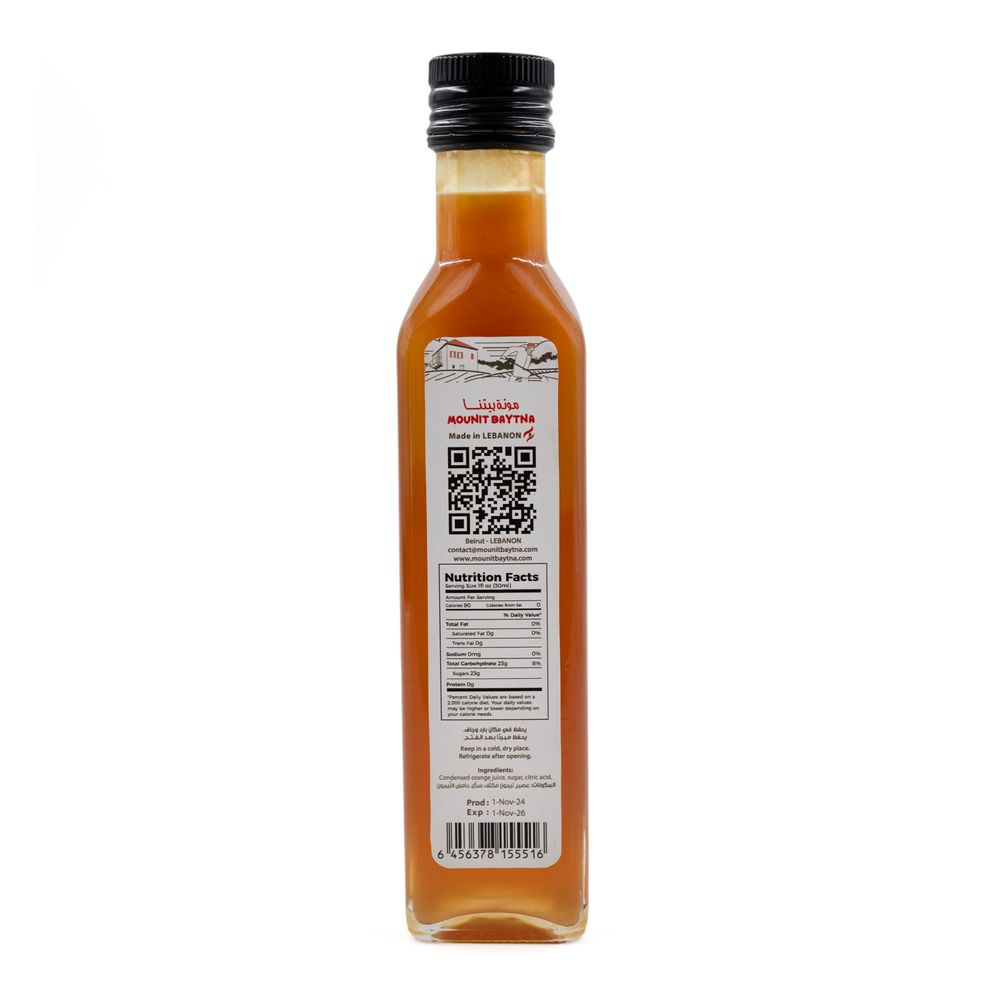 Mounit Baytna - Orange Syrup - 250 ml