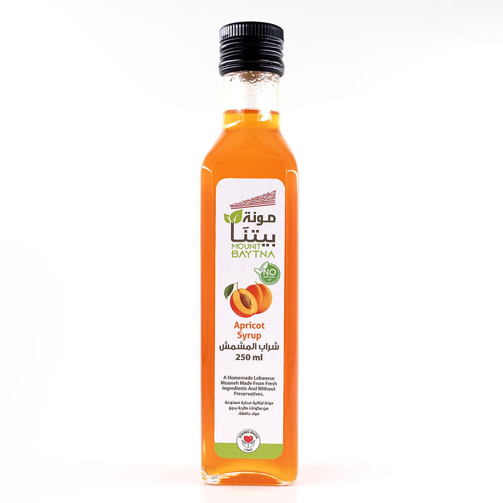 Mounit Baytna - Apricot Syrup - 250 ml