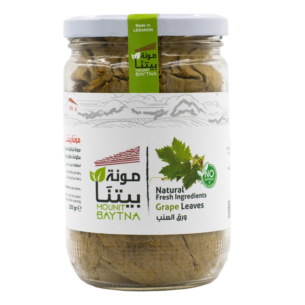 Mounit Baytna - Grape Leaves - 250 gm