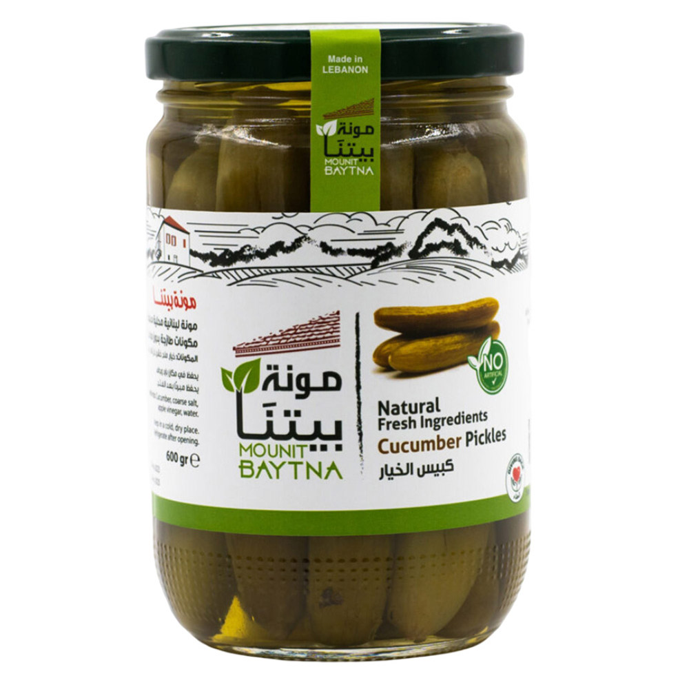 Mounit Baytna - Cucumber Pickle - 600 gm