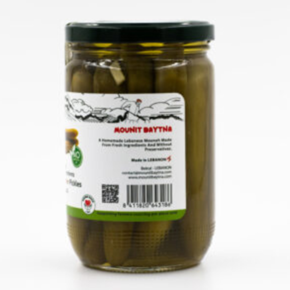 Mounit Baytna - Cucumber Pickle - 600 gm
