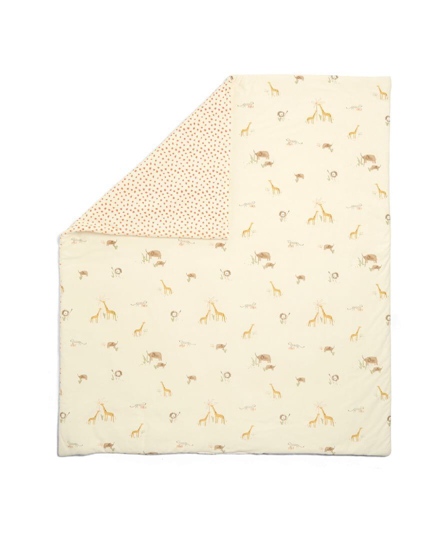 Mamas & Papas - Supersoft Cotton Quilt - Jungle Print