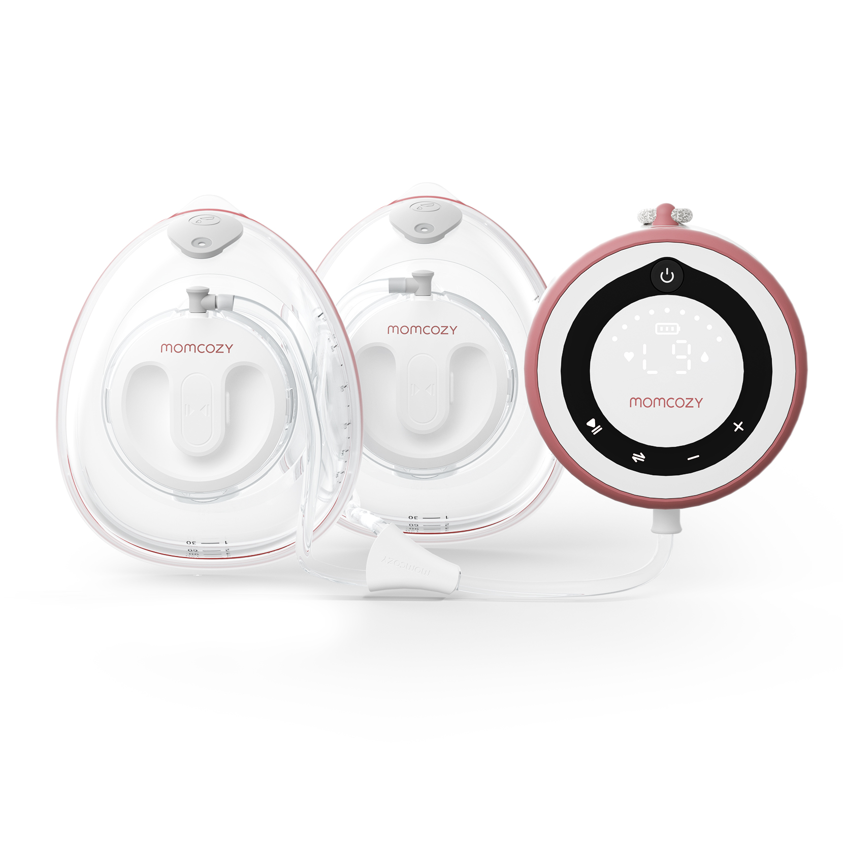 Momcozy - V1 Pro Hospital-Grade Wearable Breast Pump - White