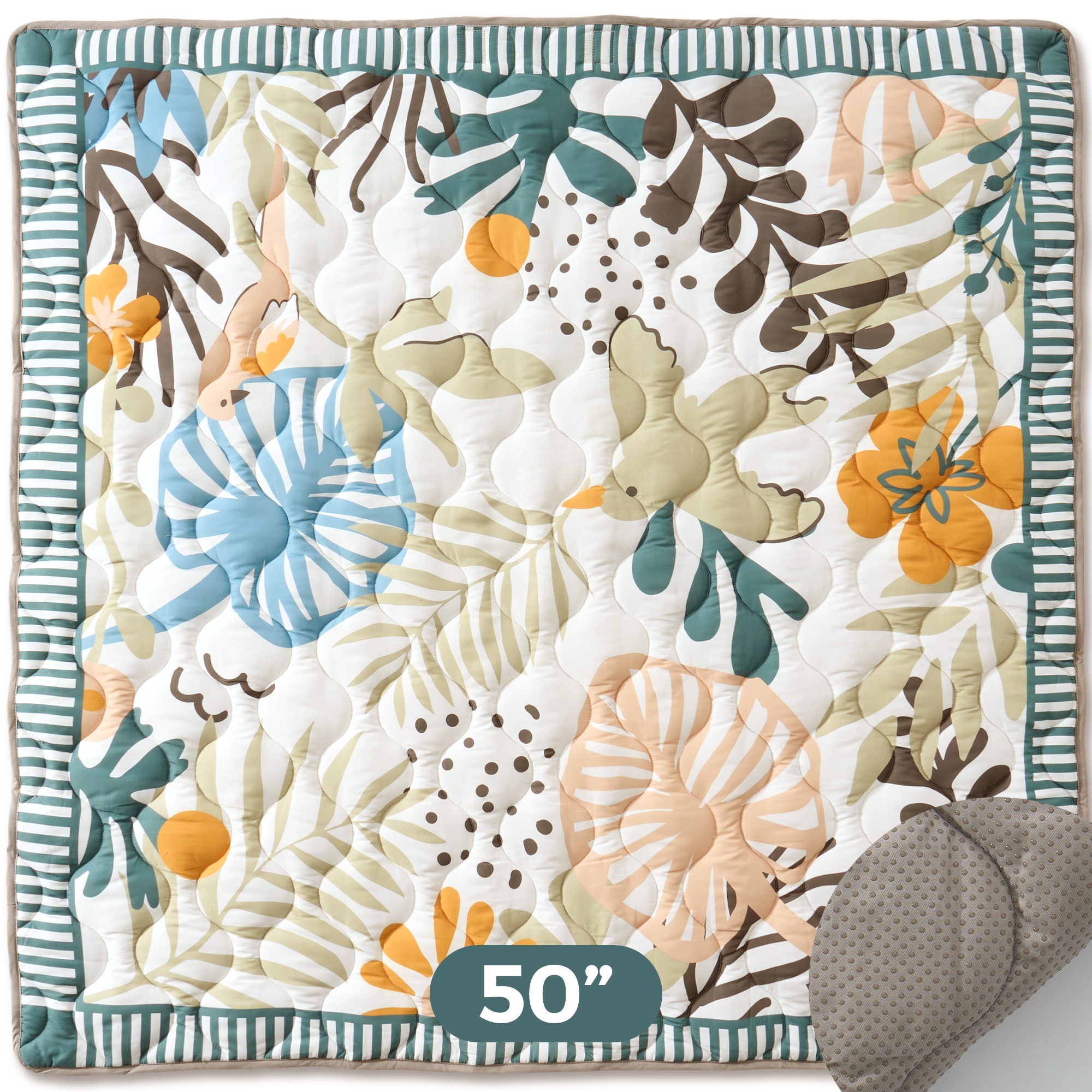Momcozy - Baby Portable Playmat - Green Forest