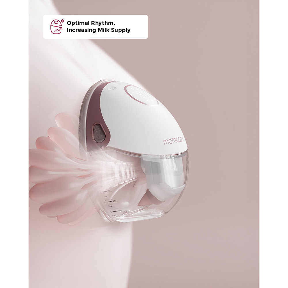 Momcozy - M6 Hands-free Breast Pump And Breast Milk Warmer
