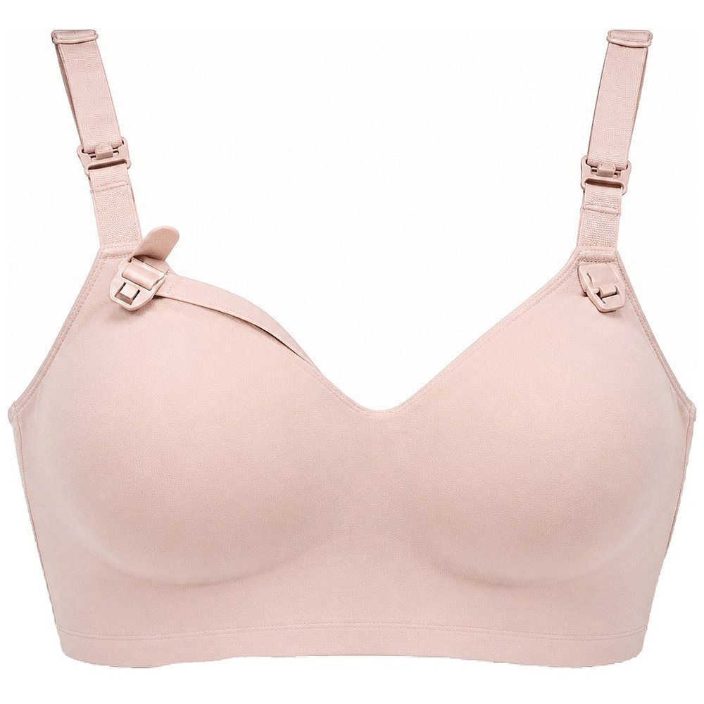 Momcozy - Seamless Nursing Bra - Beige