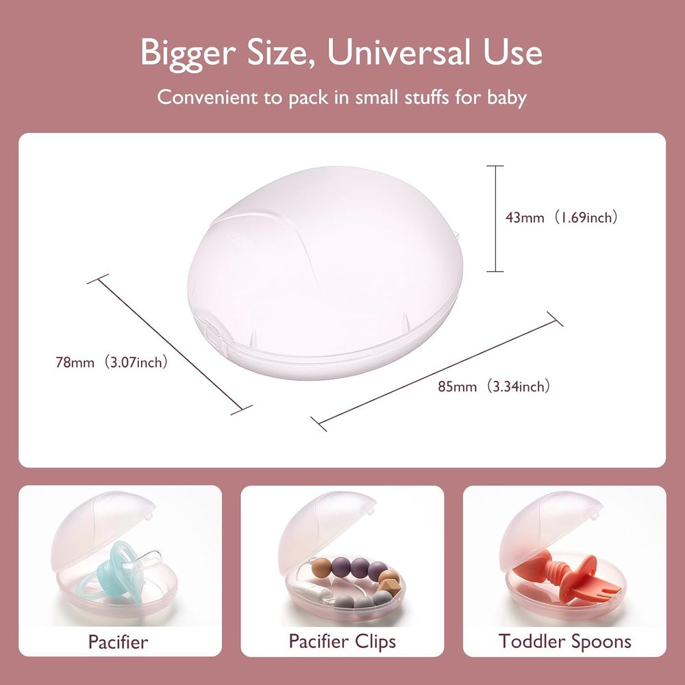 Momcozy - Contact Nipple Shields With Carry Case 17mm