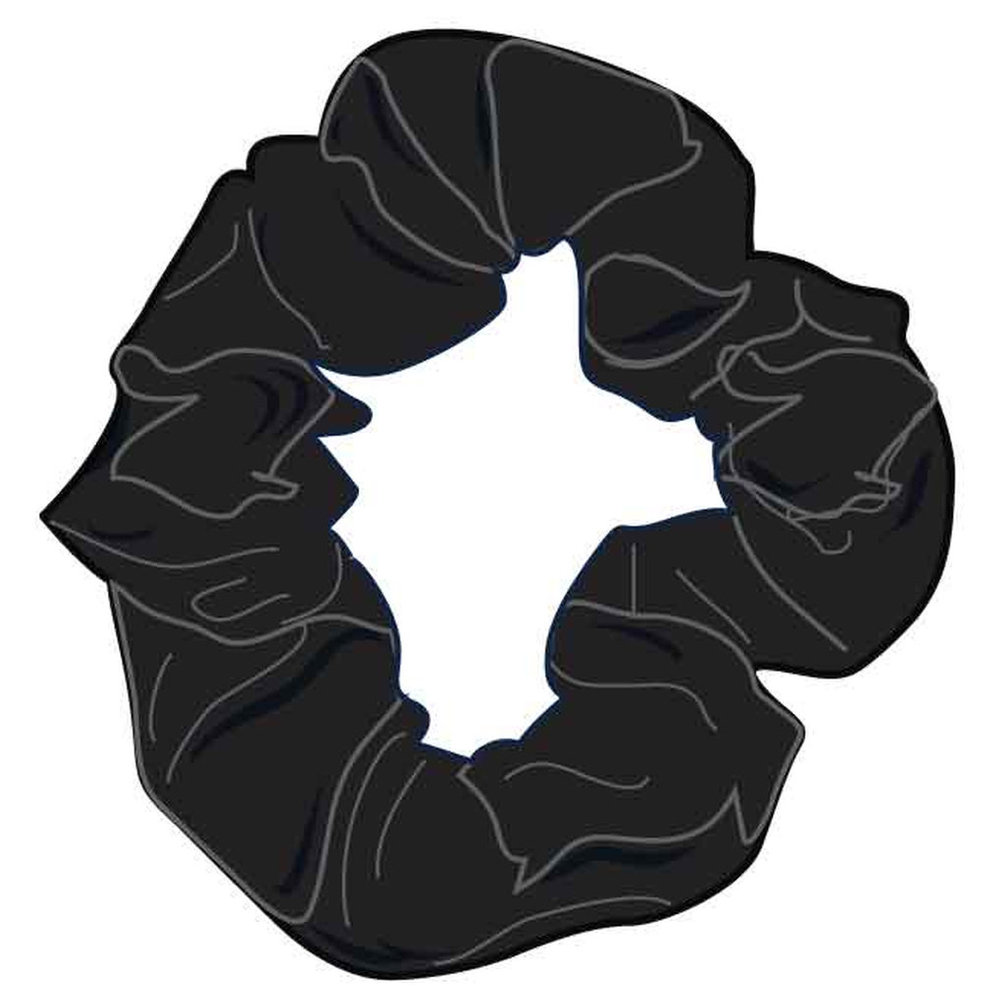 Gma Hair Scrunchies - Black - GEMS New Millennium School - Al Khail