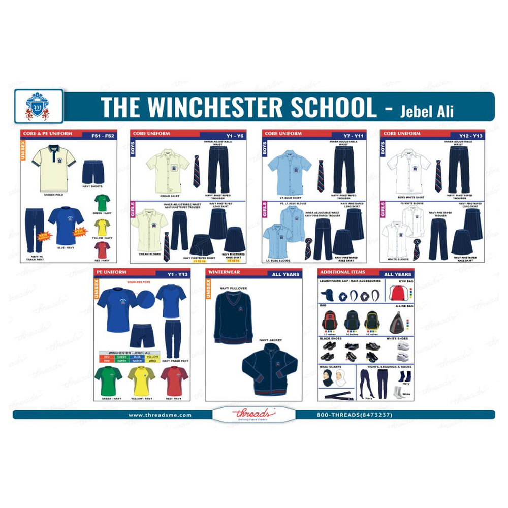 Kindergarten Hairband 2Pck - Navy - Grade-Kindergarten - The Winchester School - Jebel Ali