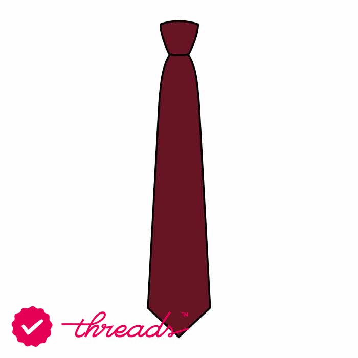 Full Tie - Maroon - GEMS Cambridge International School - Abu Dhabi